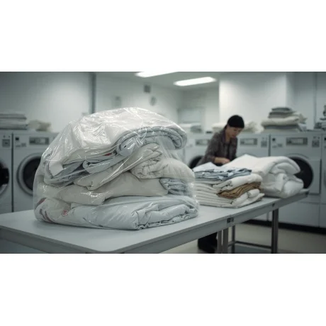不摺整袋洗寢具／衣服6公斤內