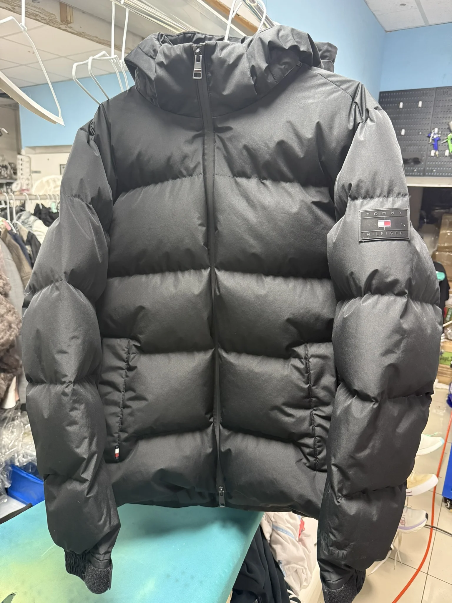 送洗羽絨外套
