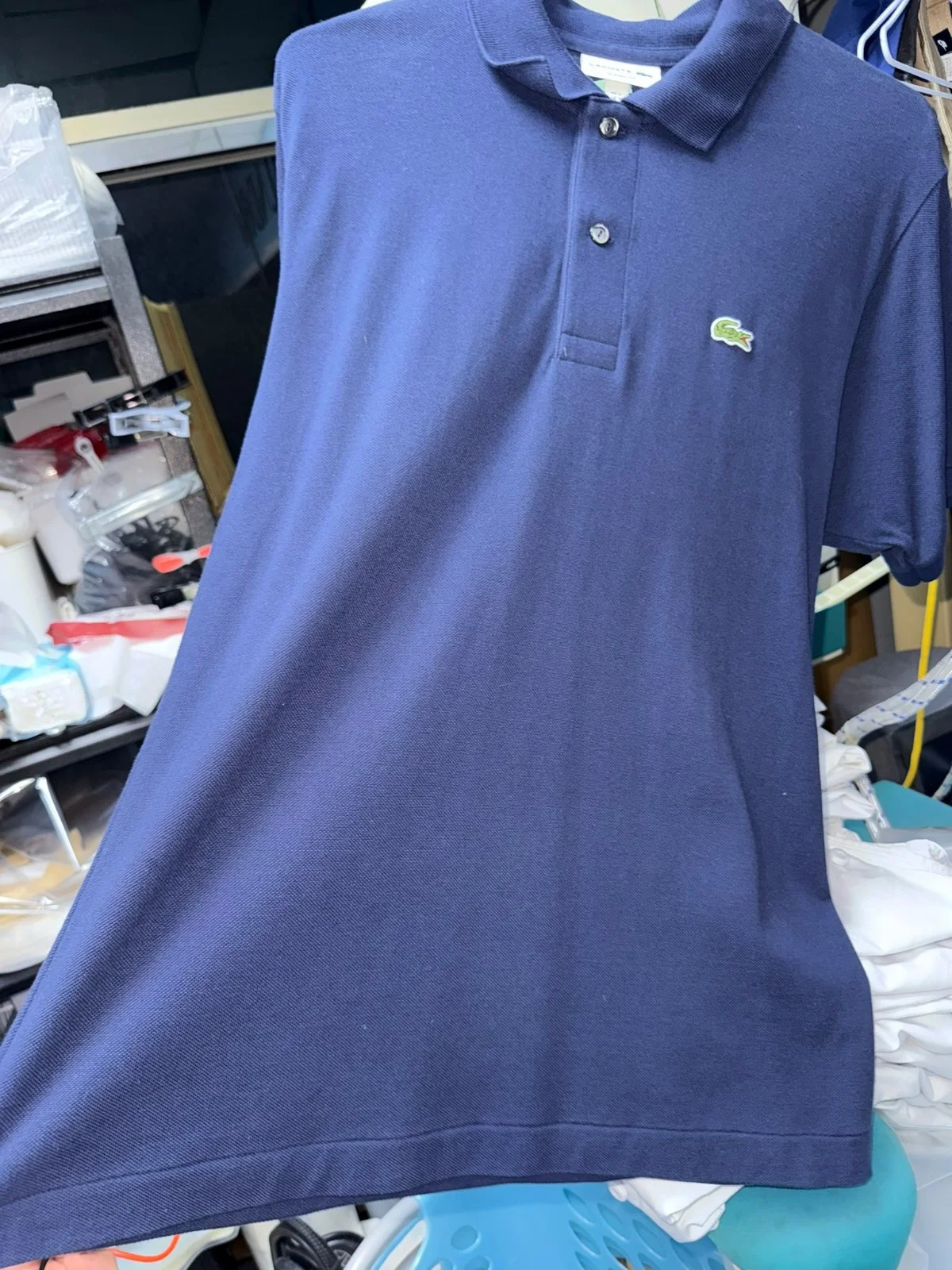 鱷魚牌TSHIRT局部補色