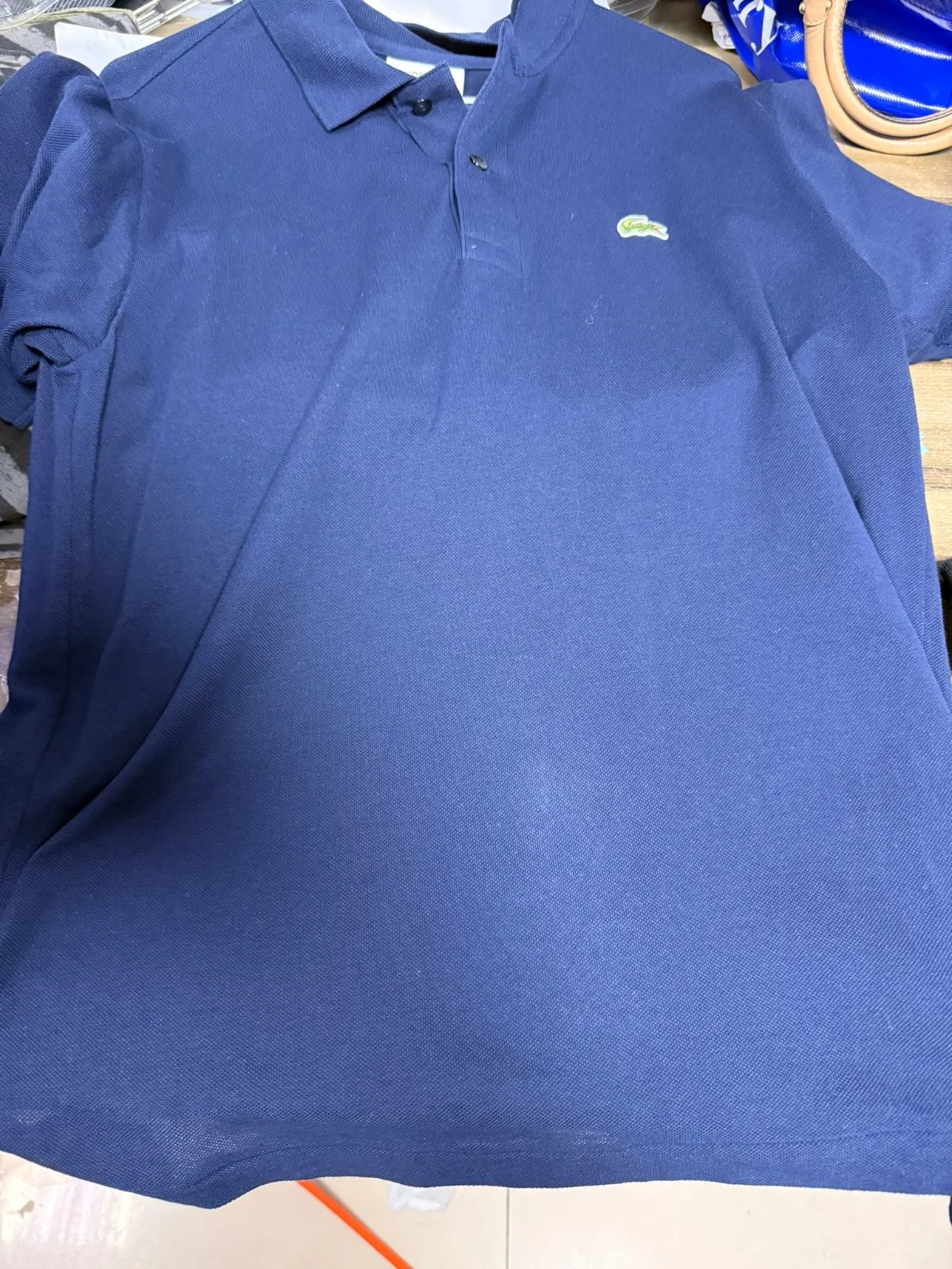 鱷魚牌TSHIRT局部補色