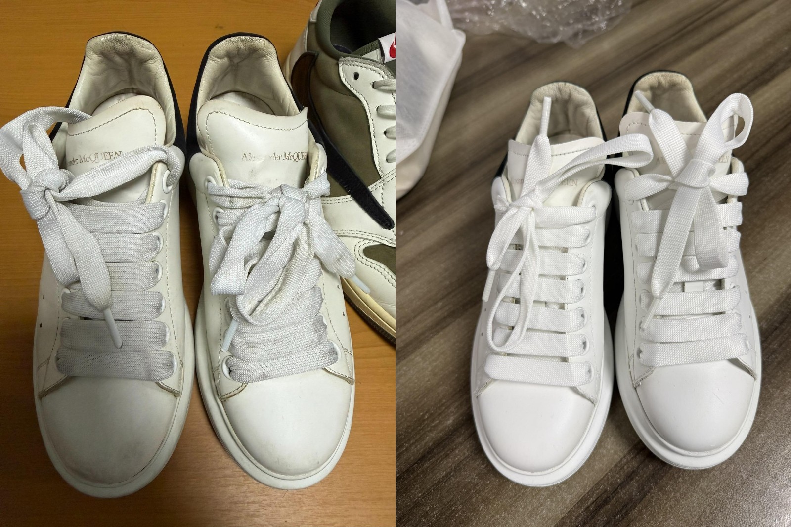 麥昆小白鞋清洗